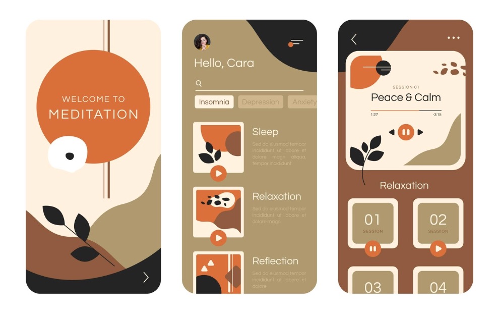 Mobile Dashboard Schnittstelle