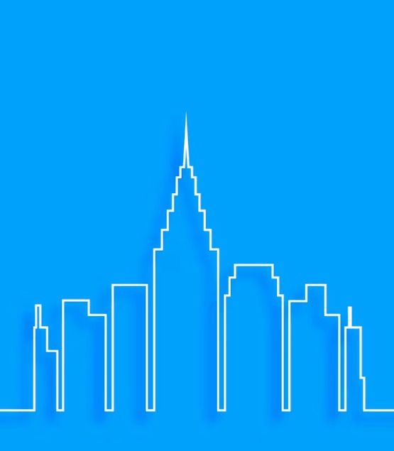 Moderne urbane Struktur